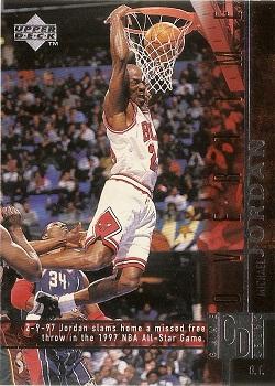 1997-98 Upper Deck #316 Michael Jordan Front
