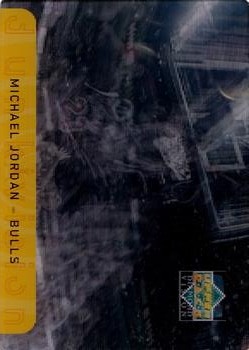 1997-98 Upper Deck Diamond Vision - Dunk Vision #D1 Michael Jordan Front