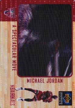 1997-98 Upper Deck Diamond Vision - Jordan Highlight Reels #2 Michael Jordan Front