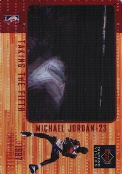 1997-98 Upper Deck Diamond Vision - Jordan Highlight Reels #4 Michael Jordan Front