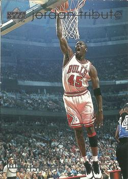 1997-98 Upper Deck Michael Jordan Tribute #MJ12 Michael Jordan Front