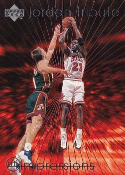 1997-98 Upper Deck Michael Jordan Tribute #MJ45 Michael Jordan Front