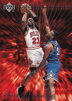 1997-98 Upper Deck Michael Jordan Tribute #MJ49 Michael Jordan Front