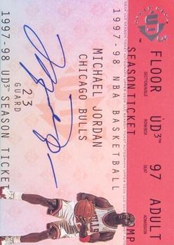 1997-98 Upper Deck UD3 - Season Ticket Autographs #MJ Michael Jordan Front