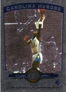 1998 SP Top Prospects - Carolina Heroes #H3 Michael Jordan Front