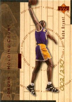 1998 Upper Deck Hardcourt - Jordan Holding Court Bronze #J13 Kobe Bryant / Michael Jordan Front