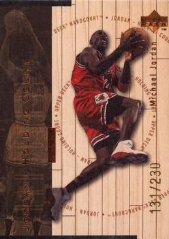 1998 Upper Deck Hardcourt - Jordan Holding Court Bronze #J30 Michael Jordan / Michael Jordan Front