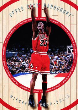 1998 Upper Deck Hardcourt - Michael Jordan Box Topper #NNO Michael Jordan Front