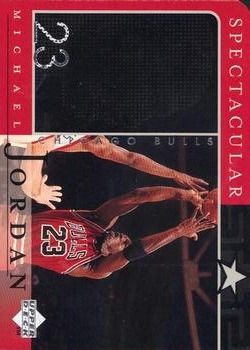 1998 Upper Deck Michael Jordan Career Collection #20 Michael Jordan/Spectacular Stats 90-91 Front