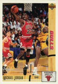 1998 Upper Deck Michael Jordan Career Collection #29 Michael Jordan/MJ Retro 91-92 UD Front
