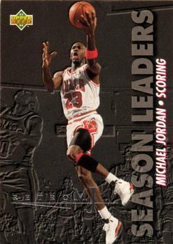 1998 Upper Deck Michael Jordan Career Collection #32 Michael Jordan/MJ Retro 93-94 UD Front