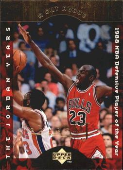 1998 Upper Deck Michael Jordan Career Collection #33 Michael Jordan/MJ Retro 96-97 COLC ACA Front