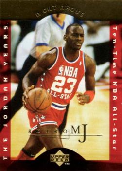 1998 Upper Deck Michael Jordan Career Collection #36 Michael Jordan/MJ Retro 96-97 COLC ACA Front