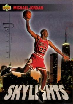 1998 Upper Deck Michael Jordan Career Collection #40 Michael Jordan/MJ Retro 93-94 UD Front