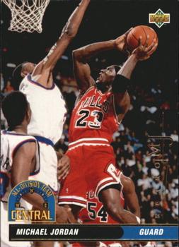 1998 Upper Deck Michael Jordan Career Collection #44 Michael Jordan/MJ Retro 92-93 UD AD Front