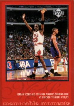 1998 Upper Deck Michael Jordan Career Collection #55 Michael Jordan/MJ Retro 1997 Journals Front