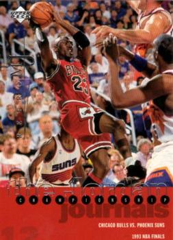 1998 Upper Deck Michael Jordan Career Collection #56 Michael Jordan/MJ Retro 1997 Journals Front
