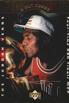 1998 Upper Deck Michael Jordan Career Collection #58 Michael Jordan/MJ Retro 96-97 COLC ACA Front