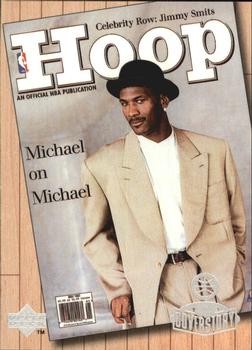 1998 Upper Deck Michael Jordan Living Legend - Cover Story #C5 Michael Jordan - Hoop 5/97 Front