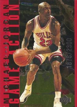1998 Upper Deck Michael Jordan Living Legend - Game Action Red #G10 Michael Jordan Front