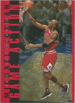 1998 Upper Deck Michael Jordan Living Legend - Game Action Red #G13 Michael Jordan Front
