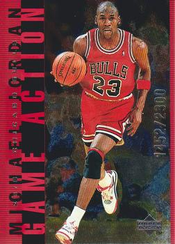1998 Upper Deck Michael Jordan Living Legend - Game Action Red #G14 Michael Jordan Front