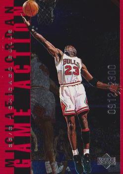 1998 Upper Deck Michael Jordan Living Legend - Game Action Red #G16 Michael Jordan Front