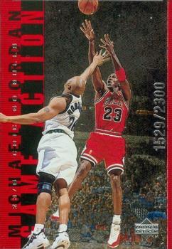 1998 Upper Deck Michael Jordan Living Legend - Game Action Red #G2 Michael Jordan Front