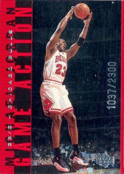 1998 Upper Deck Michael Jordan Living Legend - Game Action Red #G28 Michael Jordan Front