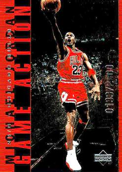 1998 Upper Deck Michael Jordan Living Legend - Game Action Red #G29 Michael Jordan Front