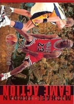 1998 Upper Deck Michael Jordan Living Legend - Game Action Red #G6 Michael Jordan Front