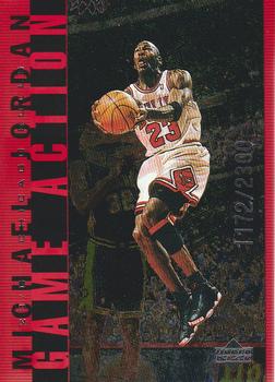 1998 Upper Deck Michael Jordan Living Legend - Game Action Red #G9 Michael Jordan Front