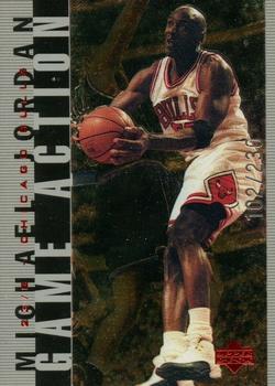 1998 Upper Deck Michael Jordan Living Legend - Game Action Silver #G11 Michael Jordan Front