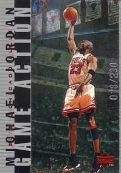 1998 Upper Deck Michael Jordan Living Legend - Game Action Silver #G22 Michael Jordan Front