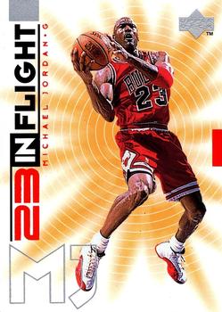 1998 Upper Deck Michael Jordan Living Legend - In-Flight #IF10 Michael Jordan Front