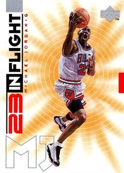 1998 Upper Deck Michael Jordan Living Legend - In-Flight #IF11 Michael Jordan Front