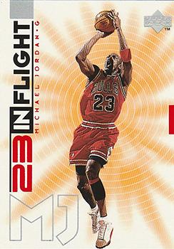1998 Upper Deck Michael Jordan Living Legend - In-Flight #IF14 Michael Jordan Front