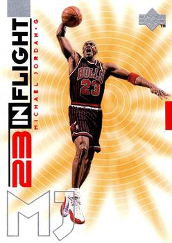 1998 Upper Deck Michael Jordan Living Legend - In-Flight #IF15 Michael Jordan Front