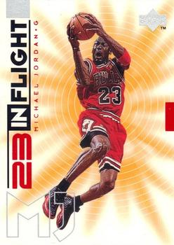 1998 Upper Deck Michael Jordan Living Legend - In-Flight #IF5 Michael Jordan Front