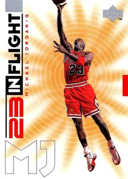 1998 Upper Deck Michael Jordan Living Legend - In-Flight #IF6 Michael Jordan Front