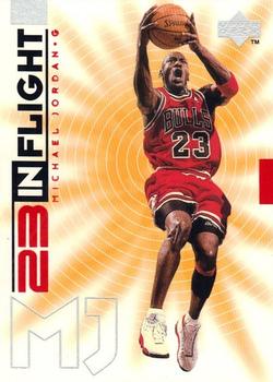 1998 Upper Deck Michael Jordan Living Legend - In-Flight #IF7 Michael Jordan Front