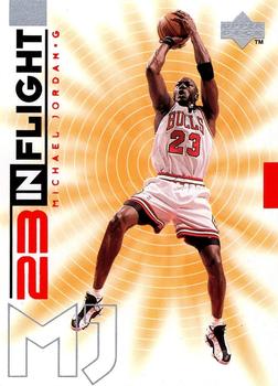 1998 Upper Deck Michael Jordan Living Legend - In-Flight #IF8 Michael Jordan Front