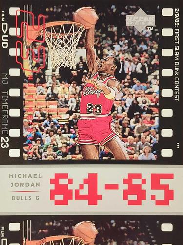 1998 Upper Deck Michael Jordan Living Legend - Timeframe Jumbo #J1 Michael Jordan Front