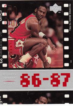 1998 Upper Deck Michael Jordan Living Legend #14 Michael Jordan Front