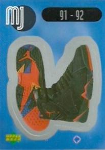 1998 Upper Deck Michael Jordan Stickers - Stick-Ums #SU10 Michael Jordan Front