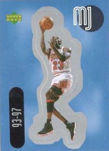 1998 Upper Deck Michael Jordan Stickers - Stick-Ums #SU13 Michael Jordan Front