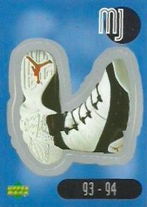 1998 Upper Deck Michael Jordan Stickers - Stick-Ums #SU14 Michael Jordan Front