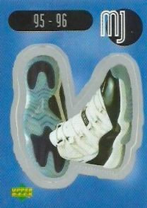 1998 Upper Deck Michael Jordan Stickers - Stick-Ums #SU16 Michael Jordan Front