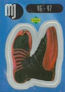 1998 Upper Deck Michael Jordan Stickers - Stick-Ums #SU17 Michael Jordan Front
