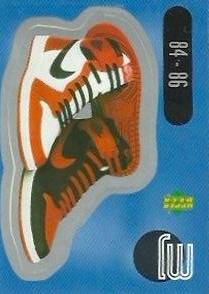 1998 Upper Deck Michael Jordan Stickers - Stick-Ums #SU2 Michael Jordan Front